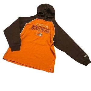 Youth Reebok NFL Cleveland Browns Hoodie, Size Medium (10/12)